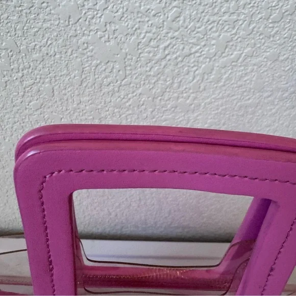 STAUD Shirley Pink PVC and Leather Bag - Picture 4 of 10